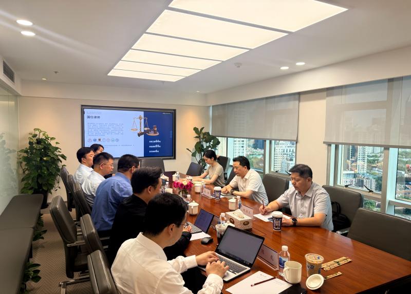 宝山区司法局领导一行到上海国仕律师事务所工作调研